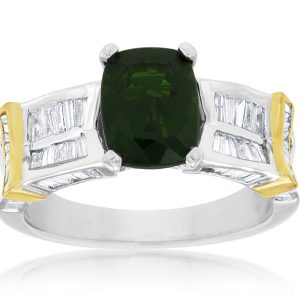 RUSSALITE & DIAMOND RING