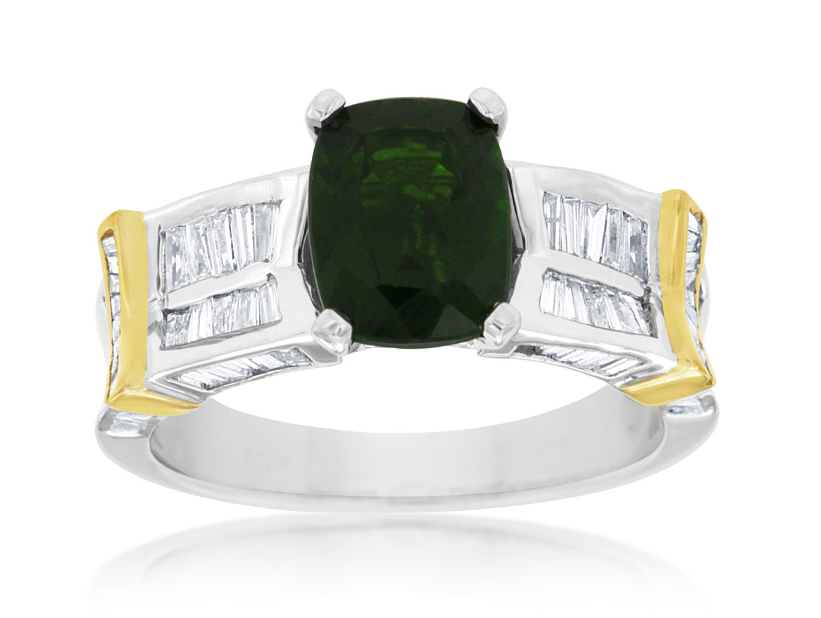 RUSSALITE & DIAMOND RING