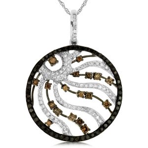 MULTI COLOR DIAMOND PENDANT