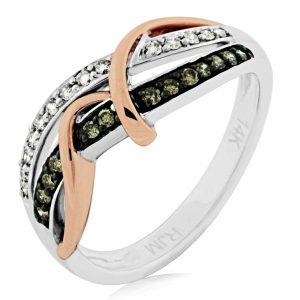DIAMOND & MOCHA DIAMOND RING