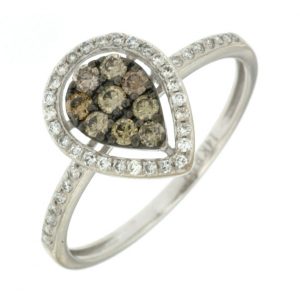 DIAMOND & MOCHA DIAMOND RING