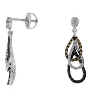 FANCY DIAMOND EARRING