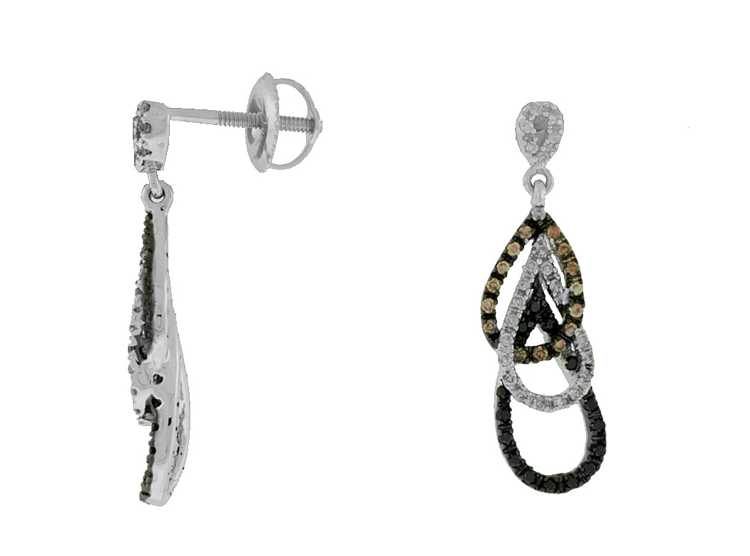 FANCY DIAMOND EARRING