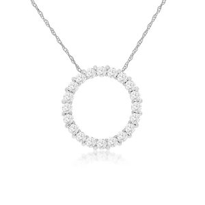 DIAMOND CIRCLE PENDANT