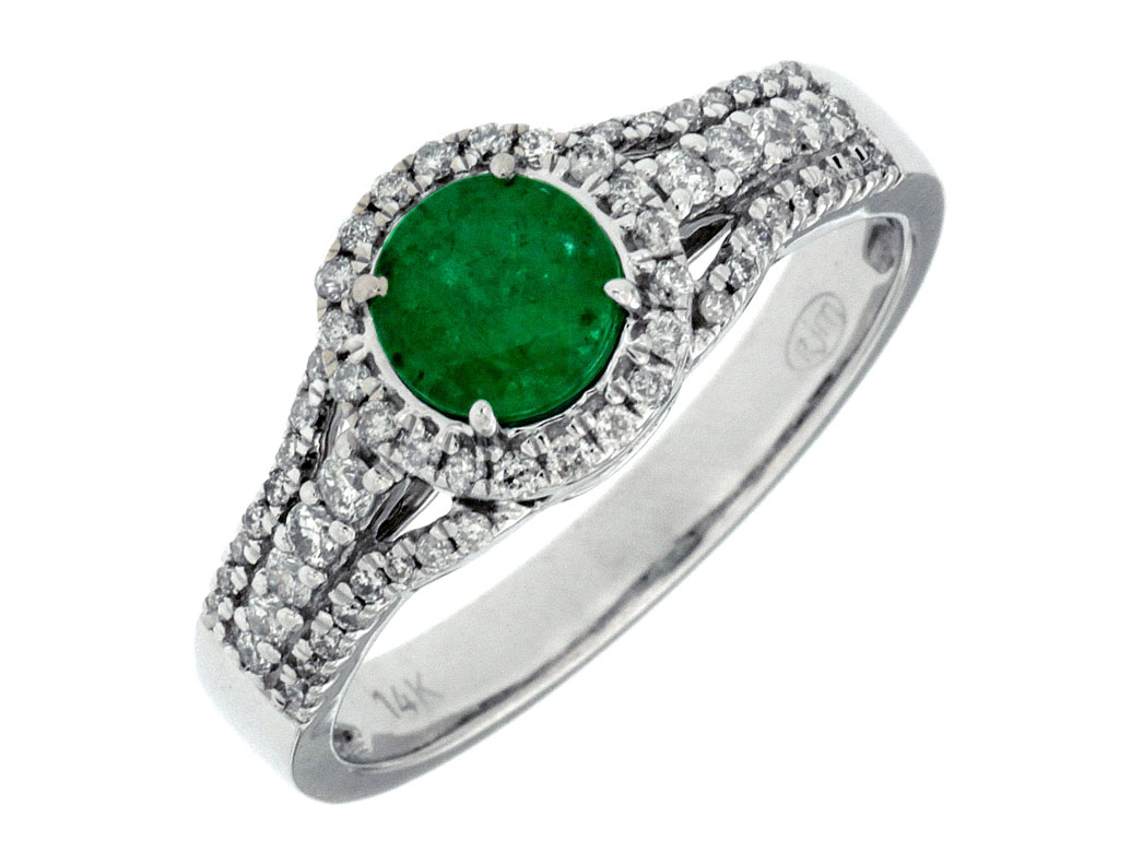 EMERALD & DIAMOND RING