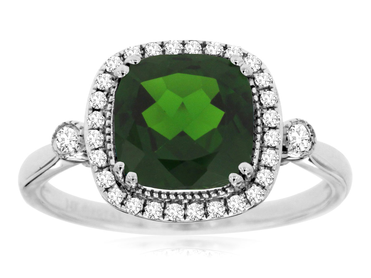 RUSSALITE & DIAMOND RING