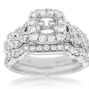 SEMI MOUNT WITH WEDDING RING