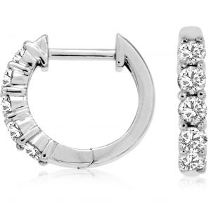 DIAMOND HOOPS 12MM