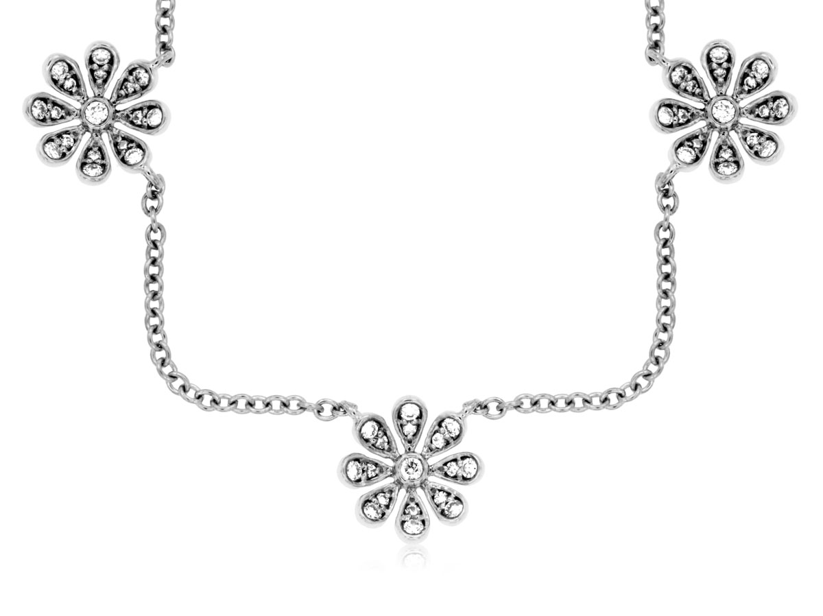 DIAMOND STATION NECKLACE