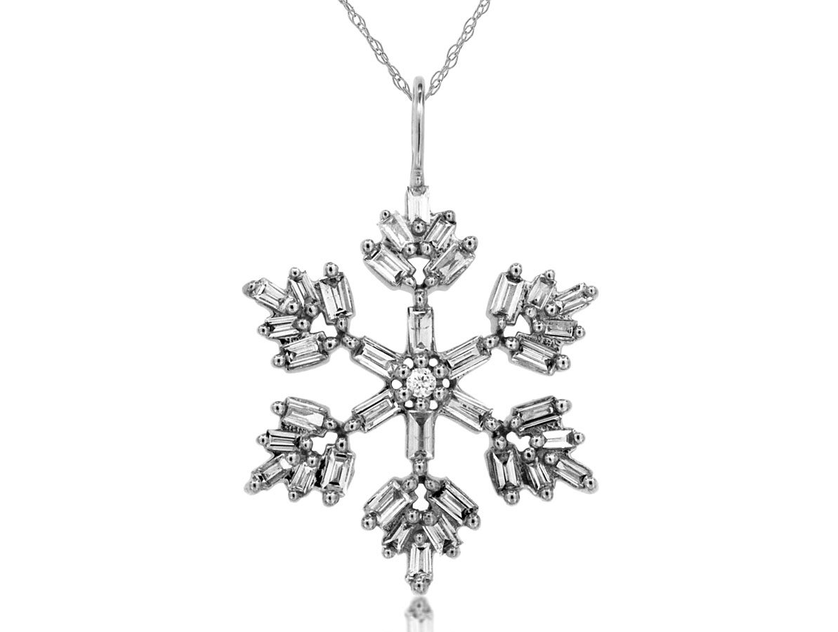 DIAMOND SNOWFLAKE PENDANT