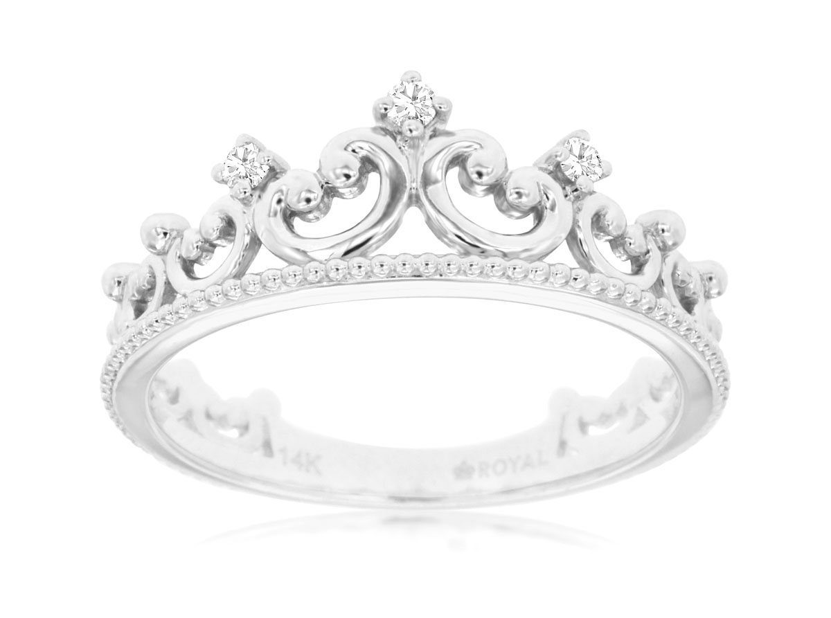 DIAMOND CROWN RING