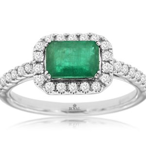 EMERALD & DIAMOND RING