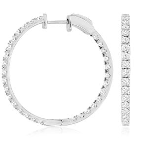 DIAMOND HOOPS 29MM