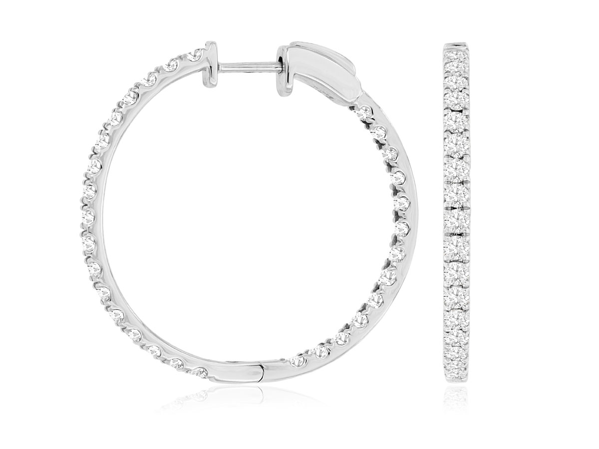 DIAMOND HOOPS 29MM