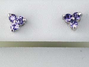 TANZANITE EARRING