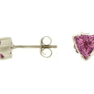 PINK SAPPHIRE EARRING STUDS