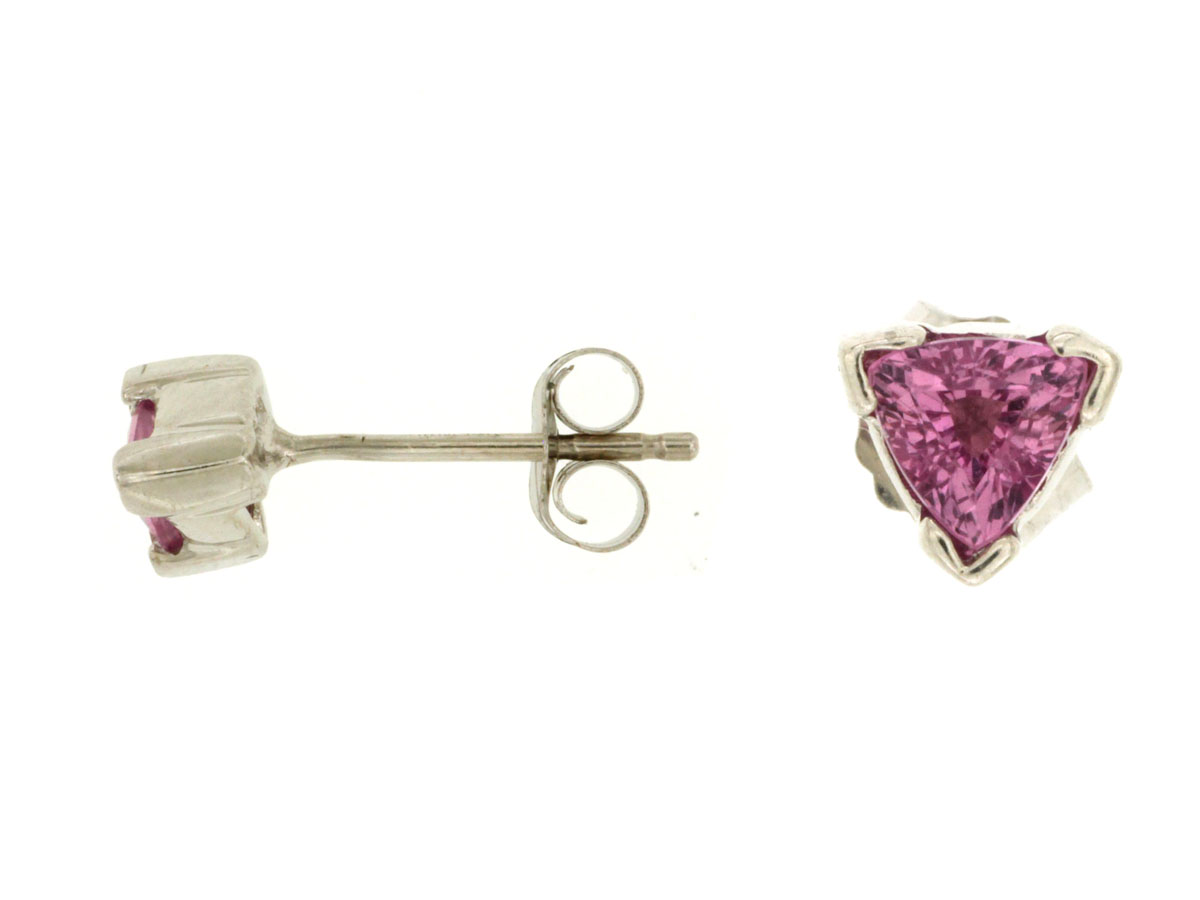 PINK SAPPHIRE EARRING STUDS