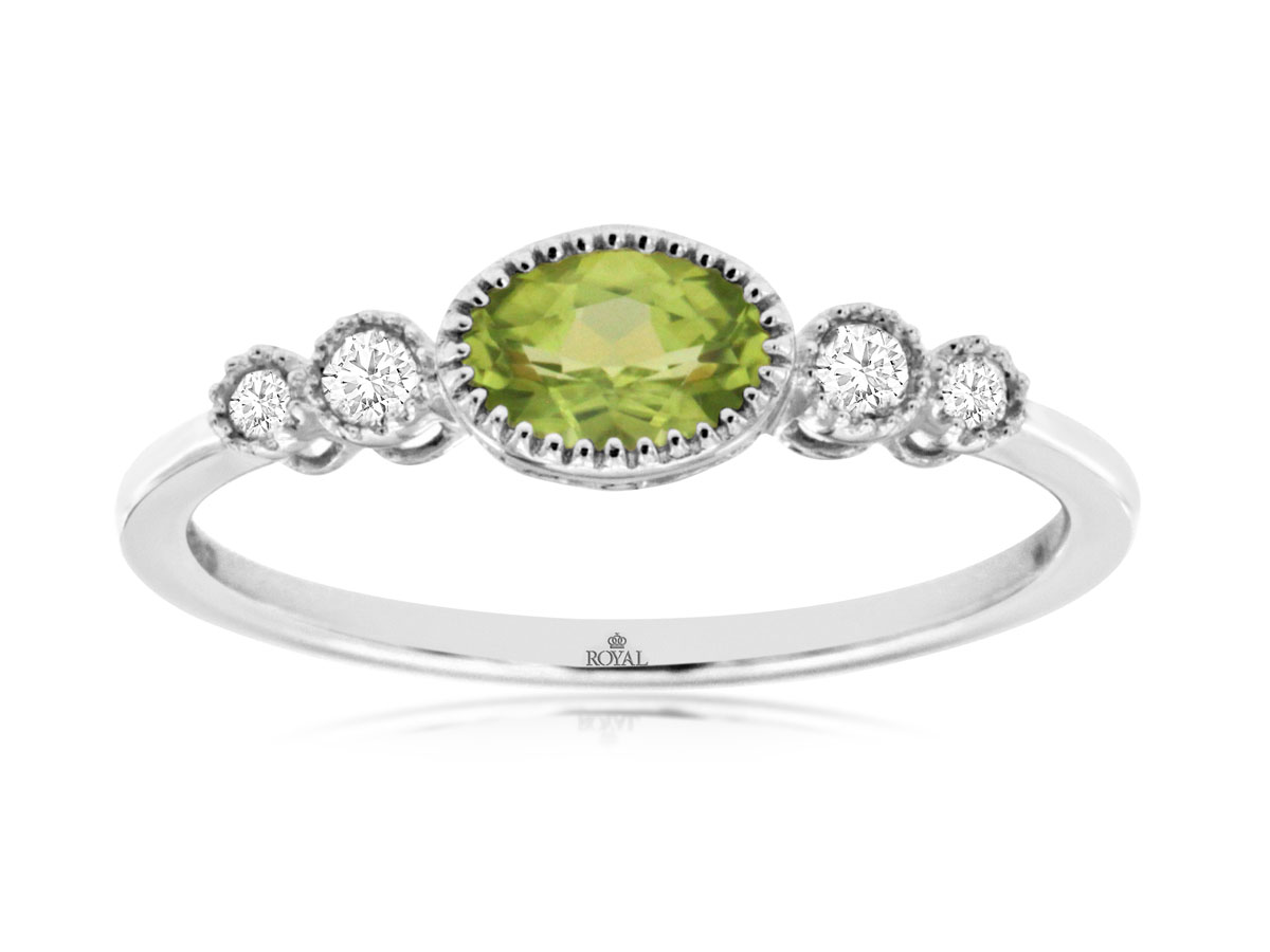 PERIDOT & DIAMOND RING