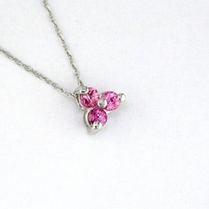 PINK SAPPHIRE NECKLACE