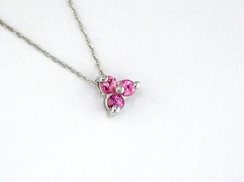 PINK SAPPHIRE NECKLACE