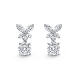 Diamond Bouquets Fashion Earrings, 1st Ser., Mdl 66