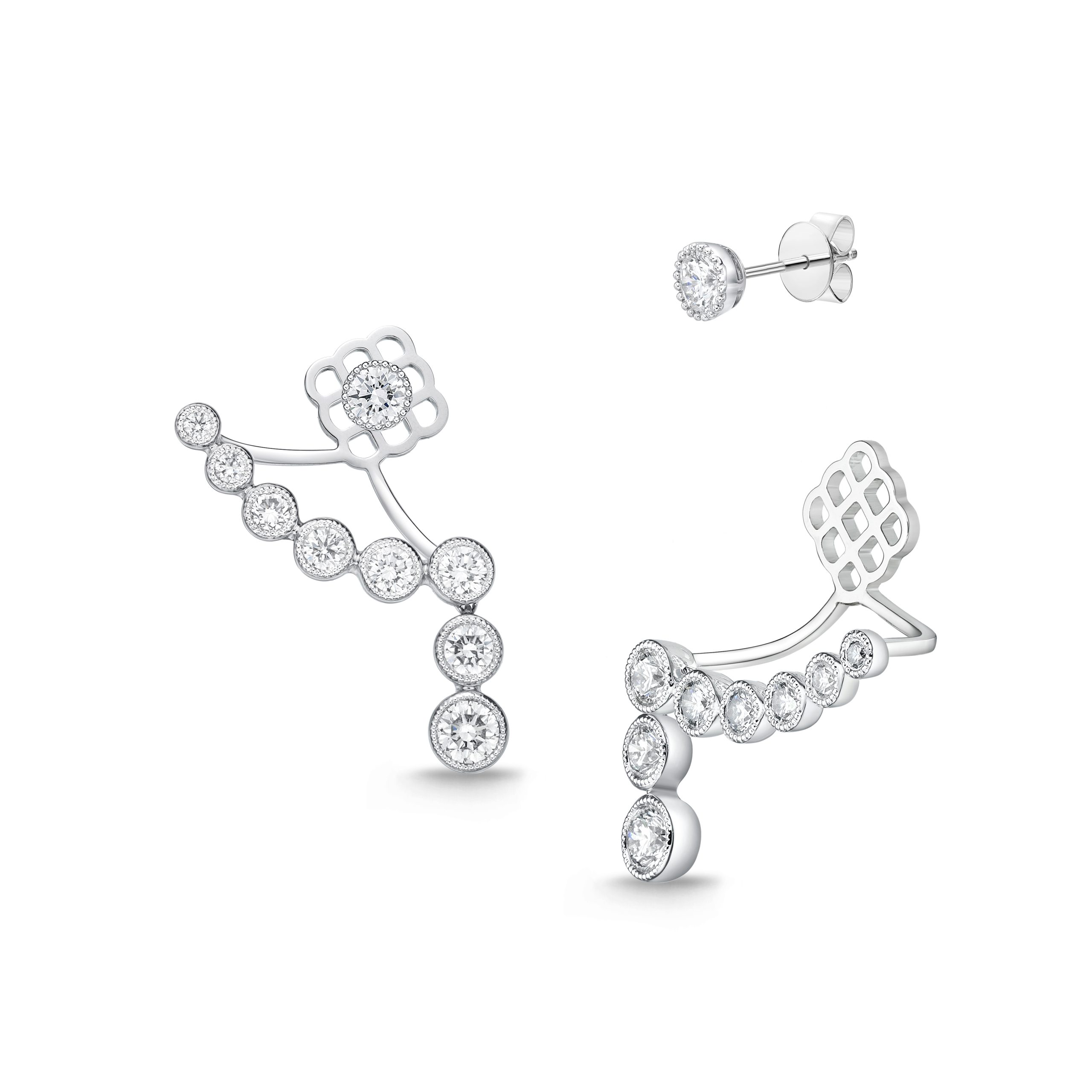 Toujours Fashion Jacket / Jacket Earrings, 1st Ser., Mdl 09