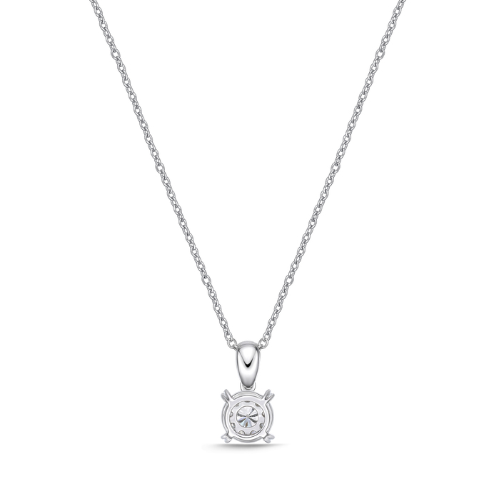 Diamond Bouquet Necklace 1ct LOOK