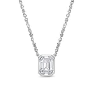 Emerald Ilusion Necklace, Mdl 01