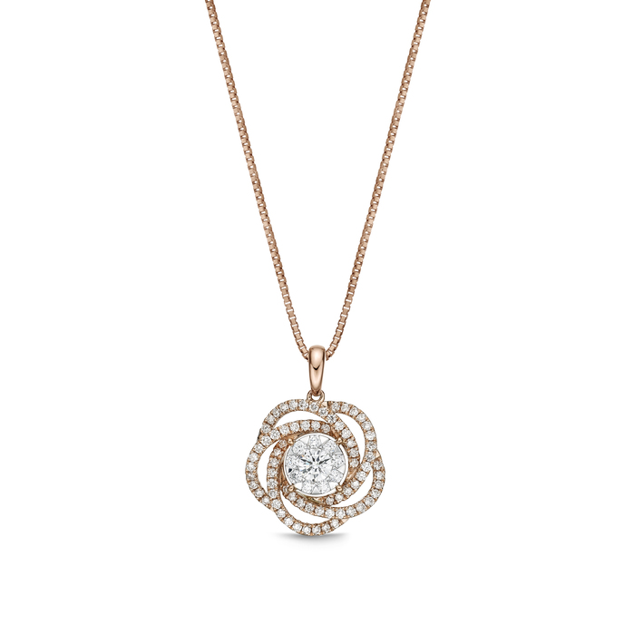 Diamond Bouquets Fashion Pendant, 1st Ser., Mdl 27