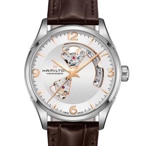 Hamilton JAZZMASTER GTS AUT OPEN HEART SV BN LTH