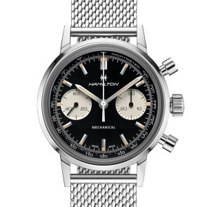 Hamilton INTRAMATIC CHRONOGRAPH H BK MESH BRC