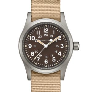 Hamilton KHAKI FIELD MECH BEIGE NATO  H50 MOVEM