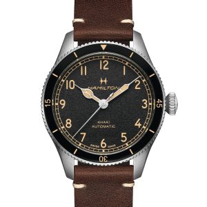 Hamilton KHAKI AVIATION PIONEER STEEL 38MM – BLAC