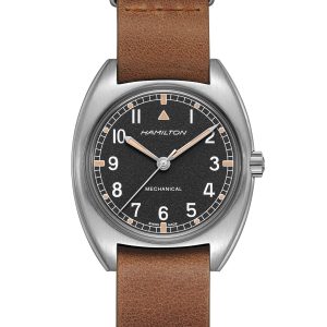 Hamilton KHAKI PILOT PIONEER MECH BK BN NATO ST