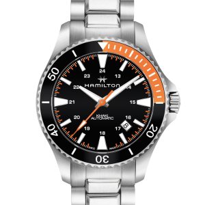 Hamilton KHAKI NAVY SCUBA 40MM BK ORG BZ SS BR