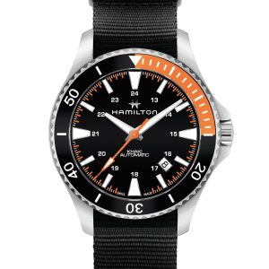 Hamilton KHAKI NAVY SCUBA 40MM BK ORG BZ NATO ST