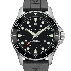 Hamilton KHAKI SCUBA 43MM BK CERAMIC BK RUBBER ST