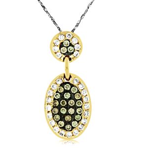 DIAMOND & MOCHA DIA PENDANT