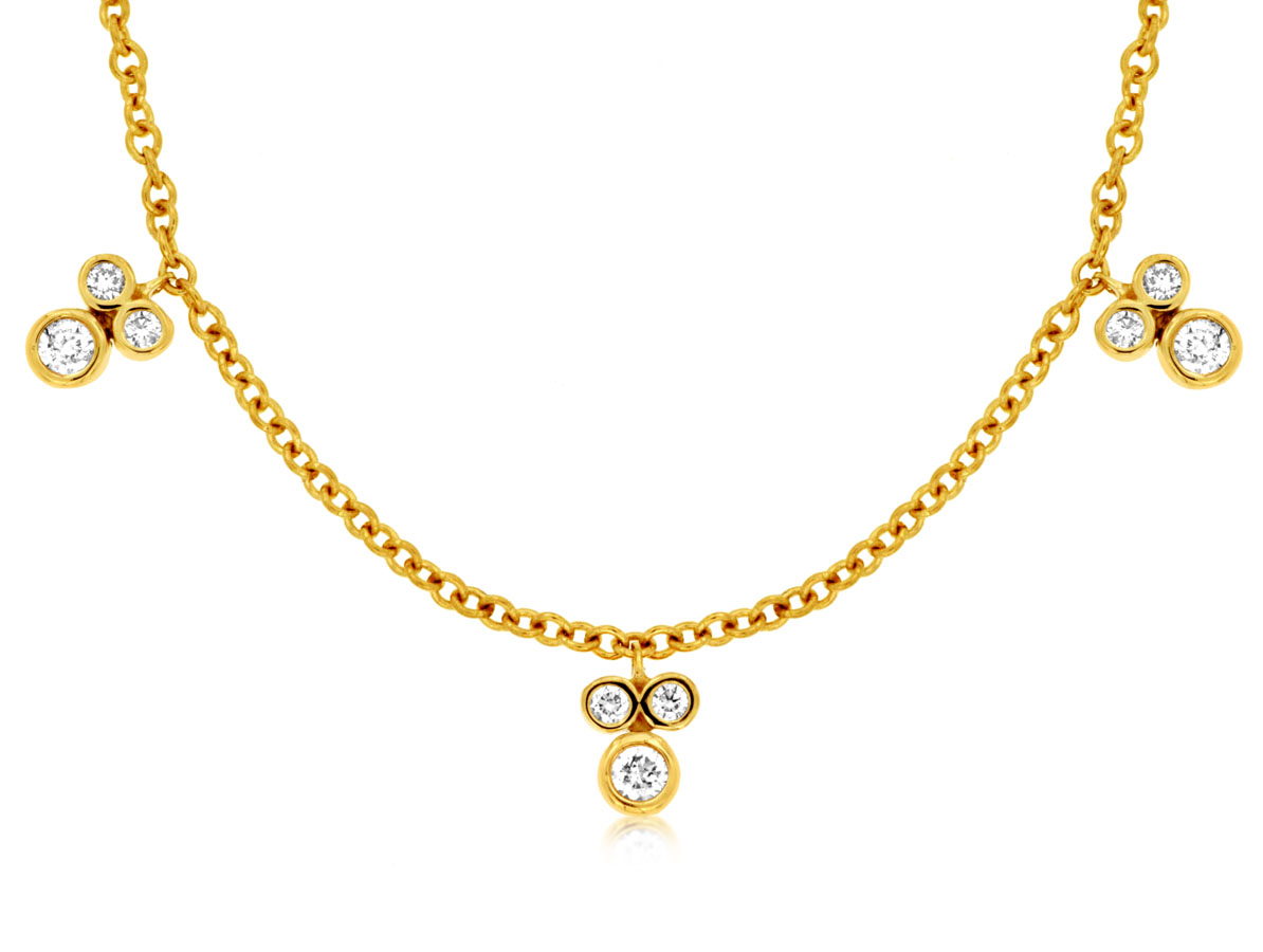 DIAMOND NECKLACE 9 STATION
