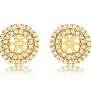 DIAMOND EARRING JACKETS 5.5MM