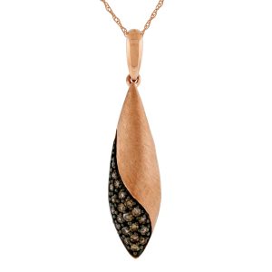 MOCHA DIAMOND PENDANT
