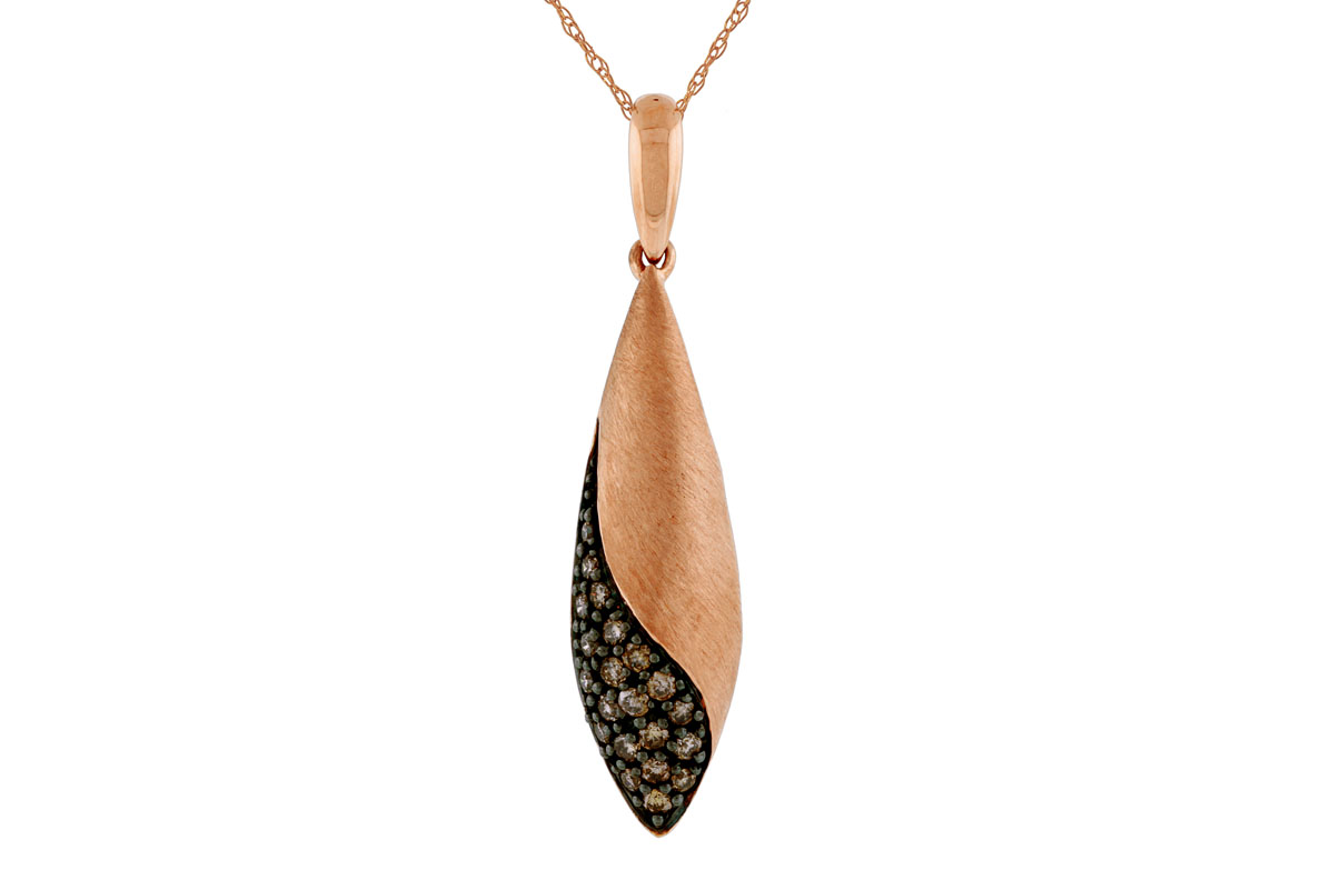 MOCHA DIAMOND PENDANT