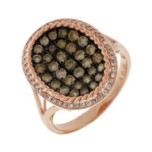 DIAMOND & MOCHA DIAMOND RING