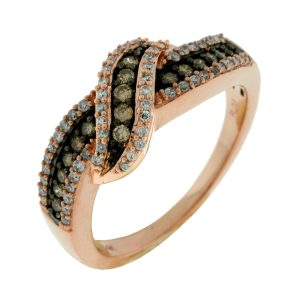 DIAMOND & MOCHA DIAMOND RING
