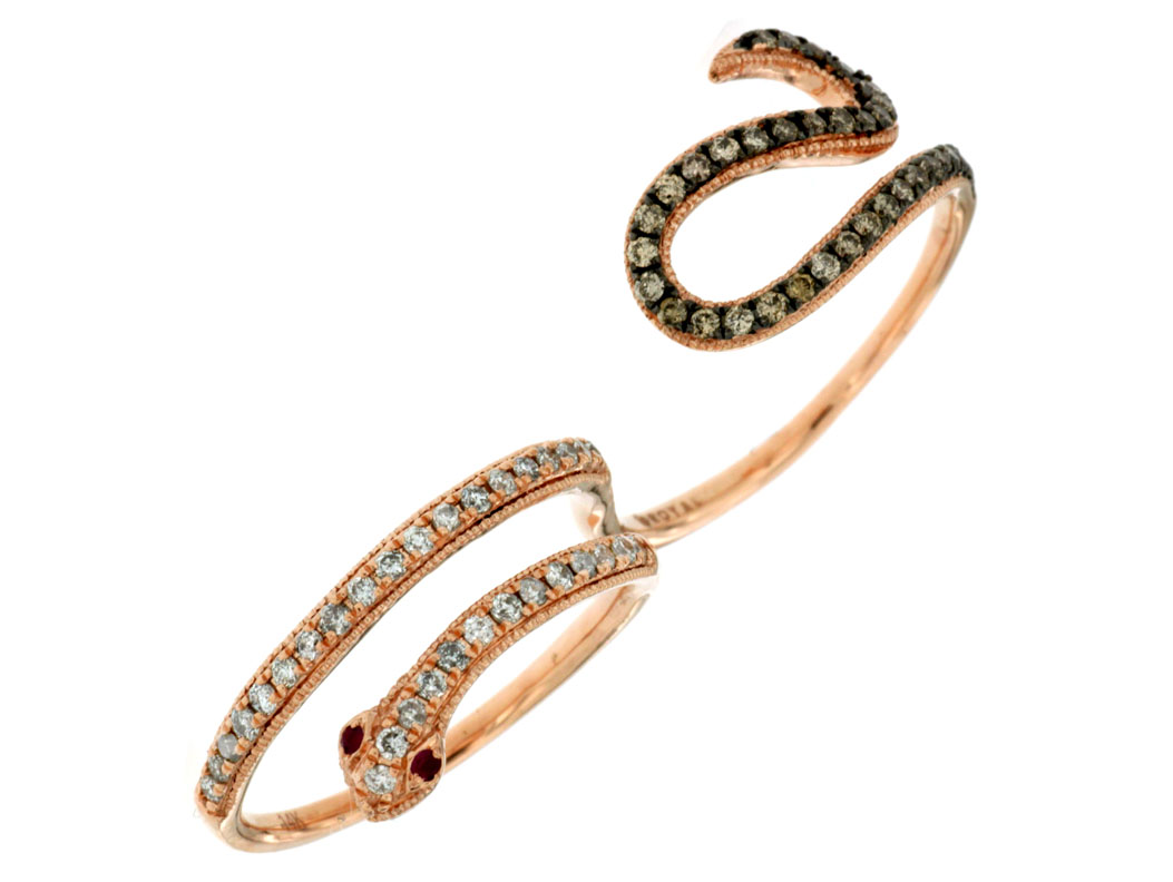 DIAMOND & MOCHA DIAMOND RING