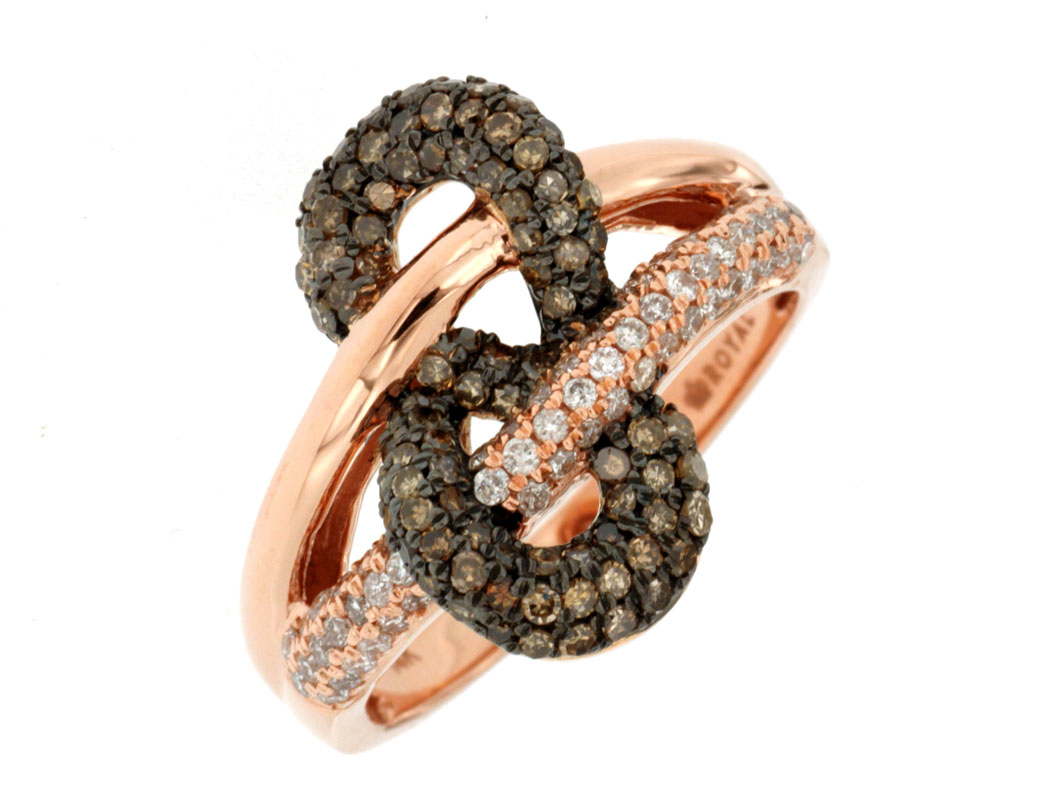 DIAMOND & MOCHA DIAMOND RING
