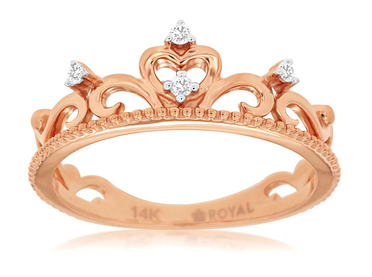 DIAMOND CROWN RING