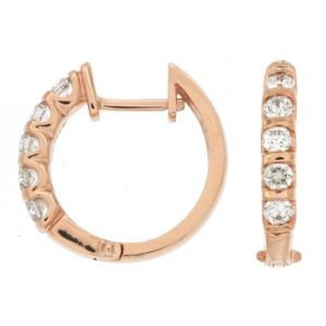 DIAMOND HOOPS 12MM