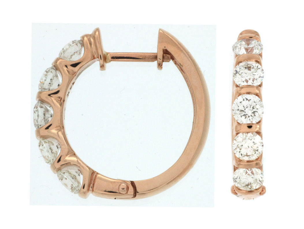 DIAMOND HOOPS 20MM
