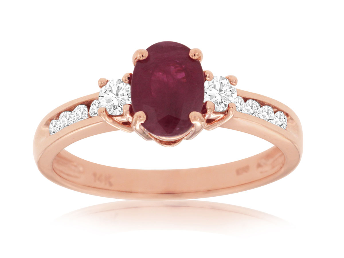 RUBY & DIAMOND RING